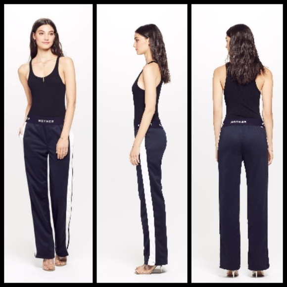 💕MOTHER💕 Quickie Zip-It Greaser Track Pants XS - Picture 3 of 8